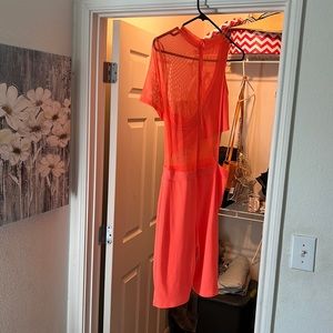 Body suit. See thru . Stretch . Xl . See thru summer spring break